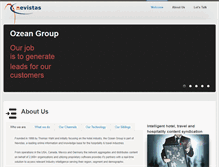 Tablet Screenshot of ozeangroup.com